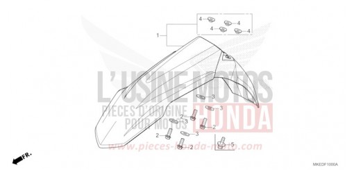 AILE AVANT CRF450RP de 2023